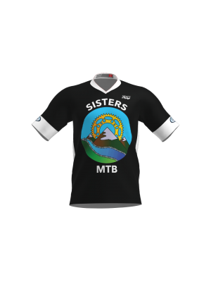 Podiumwear Men's Silver Short Sleeve MTB Jersey - New Fabric 2025!