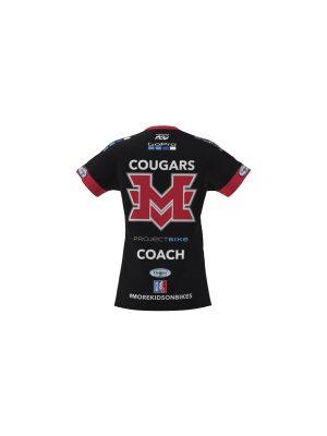 Podiumwear Women's Silver Short Sleeve MTB Jersey - NEW FABRIC 2025!