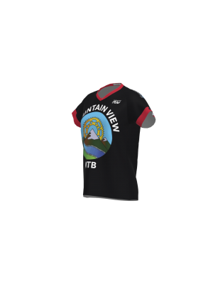 Podiumwear Women's Silver Short Sleeve MTB Jersey - NEW FABRIC 2025!