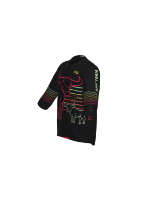 Podiumwear Men's Loose Fit Short Sleeve MTB Jersey - New Fabric 2025!