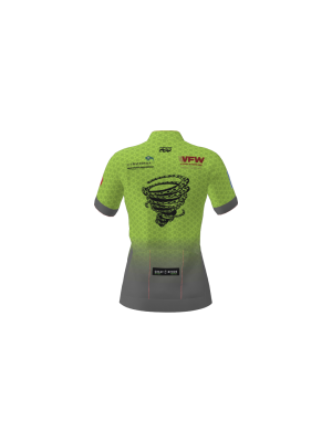 Podiumwear Women's Gold Full Zip Jersey