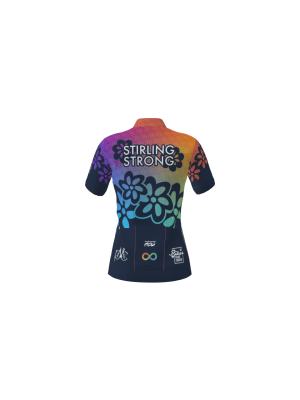 Podiumwear Women's Gold Full Zip Jersey