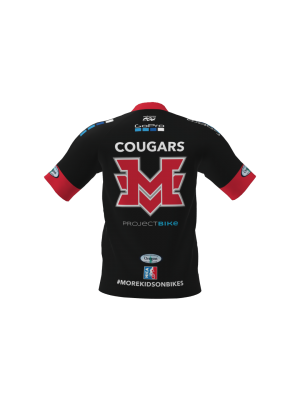 Podiumwear Men's Silver Short Sleeve MTB Jersey - New Fabric 2025!