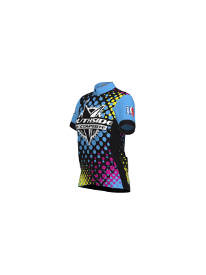 Podiumwear Women's Gold Full Zip Jersey