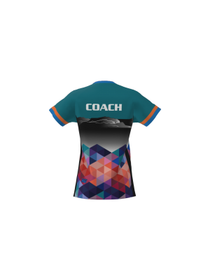 Podiumwear Women's Silver Short Sleeve MTB Jersey - NEW FABRIC 2025!