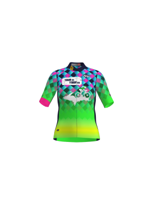 Podiumwear Women's Gold Full Zip Jersey