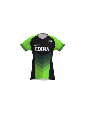 Podiumwear Women's Silver Short Sleeve MTB Jersey - NEW FABRIC 2025!
