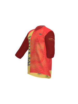 Podiumwear Men's Loose Fit Short Sleeve MTB Jersey - New Fabric 2025!