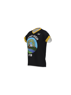 Podiumwear Women's Silver Short Sleeve MTB Jersey - NEW FABRIC 2025!