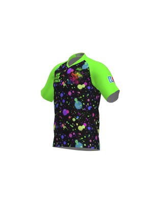 Podiumwear Men's Silver Short Sleeve MTB Jersey - New Fabric 2025!