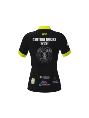 Podiumwear Women's Gold Full Zip Jersey