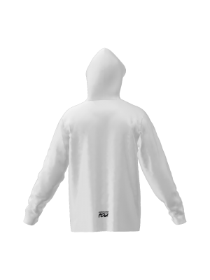 Podiumwear Unisex Slim-Fit Hoodie (Nordic Skiing) Back View