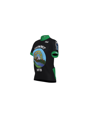 Podiumwear Women's Gold Full Zip Jersey
