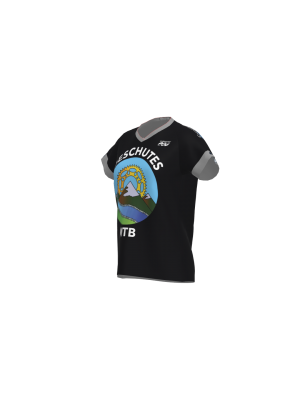 Podiumwear Women's Silver Short Sleeve MTB Jersey - NEW FABRIC 2025!