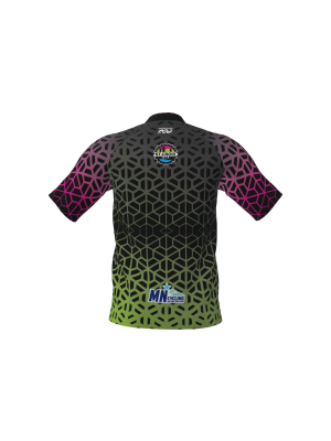 Podiumwear Men's Silver Short Sleeve MTB Jersey - New Fabric 2025!