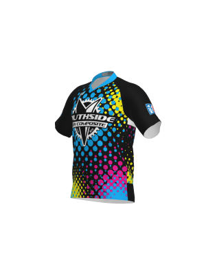 Podiumwear Men's Silver Short Sleeve MTB Jersey - New Fabric 2025!