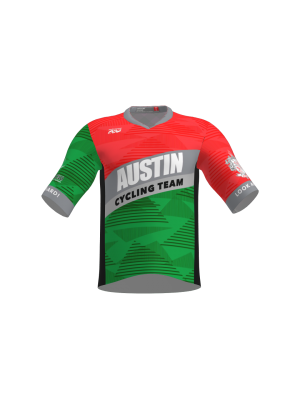 Podiumwear Men's Loose Fit Short Sleeve MTB Jersey - New Fabric 2025!