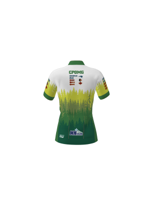 Podiumwear Women's Gold Full Zip Jersey