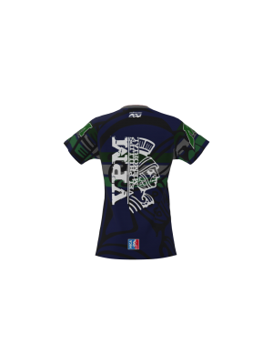 Podiumwear Women's Silver Short Sleeve MTB Jersey - NEW FABRIC 2025!