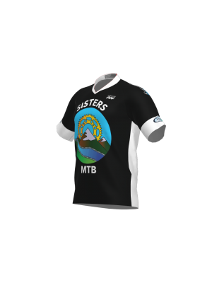 Podiumwear Men's Silver Short Sleeve MTB Jersey - New Fabric 2025!