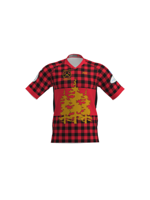 Podiumwear Men's Silver Short Sleeve MTB Jersey - New Fabric 2025!