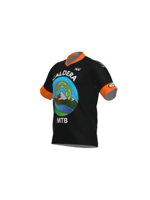 Podiumwear Men's Silver Short Sleeve MTB Jersey - New Fabric 2025!