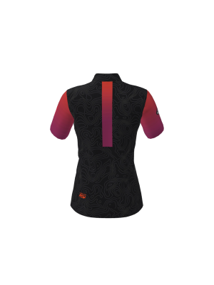 Podiumwear Women's Gold Full Zip Jersey
