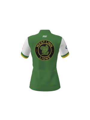 Podiumwear Women's Gold Full Zip Jersey