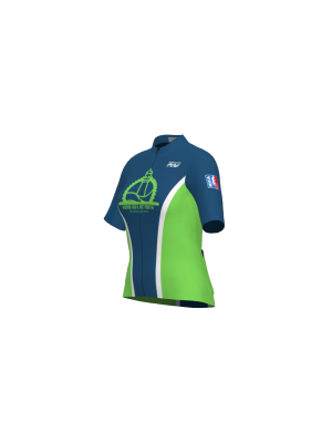 Podiumwear Women's Gold Full Zip Jersey