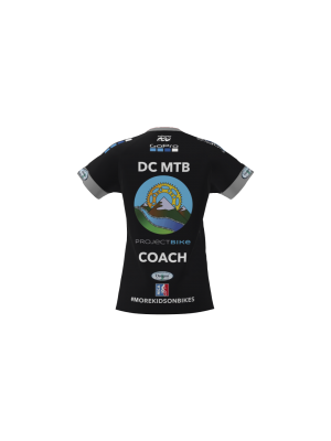 Podiumwear Women's Silver Short Sleeve MTB Jersey - NEW FABRIC 2025!
