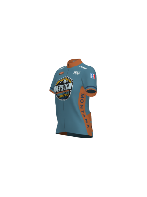 Podiumwear Women's Gold Full Zip Jersey