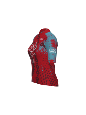 Podiumwear Women's Gold Full Zip Jersey