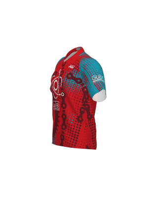 Podiumwear Men's Silver Short Sleeve MTB Jersey - New Fabric 2025!