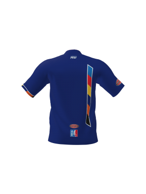 Podiumwear Men's Silver Short Sleeve MTB Jersey - New Fabric 2025!