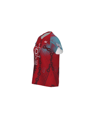 Podiumwear Women's Silver Short Sleeve MTB Jersey - NEW FABRIC 2025!