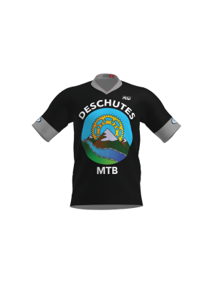 Podiumwear Men's Silver Short Sleeve MTB Jersey - New Fabric 2025!
