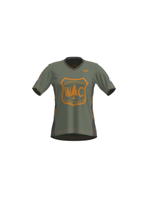 Podiumwear Women's Loose Fit Short Sleeve MTB Jersey - New Fabric 2025!