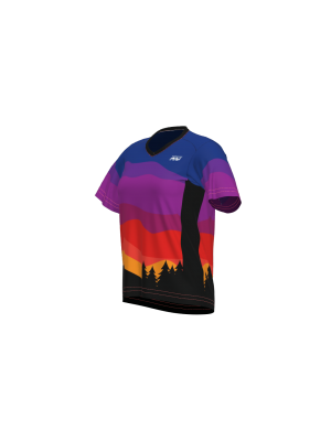 Podiumwear Women's Loose Fit Short Sleeve MTB Jersey - New Fabric 2025!