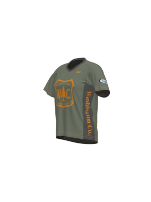 Podiumwear Women's Loose Fit Short Sleeve MTB Jersey - New Fabric 2025!