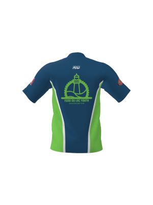 Podiumwear Men's Silver Short Sleeve MTB Jersey - New Fabric 2025!
