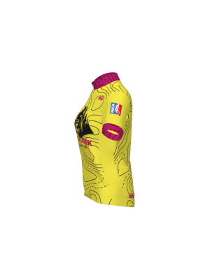 Podiumwear Women's Gold Full Zip Jersey