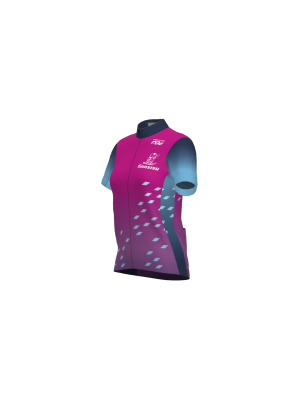Podiumwear Women's Gold Full Zip Jersey