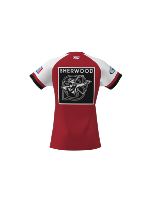 Podiumwear Women's Silver Short Sleeve MTB Jersey - NEW FABRIC 2025!