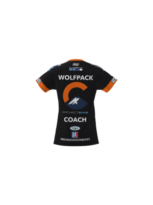 Podiumwear Women's Silver Short Sleeve MTB Jersey - NEW FABRIC 2025!