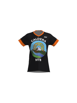 Podiumwear Women's Silver Short Sleeve MTB Jersey - NEW FABRIC 2025!
