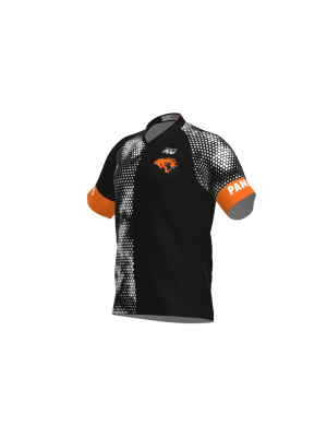Podiumwear Men's Silver Short Sleeve MTB Jersey - New Fabric 2025!