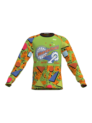 Podiumwear Unisex Silver Long Sleeve Tech Tee - New Fabric 2025!