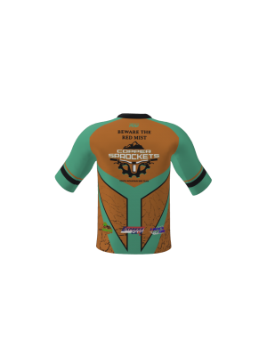 Podiumwear Men's Loose Fit Short Sleeve MTB Jersey - New Fabric 2025!