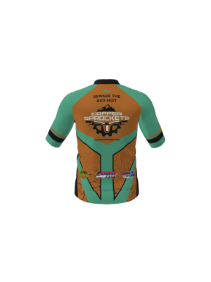Podiumwear Men's Gold Full Zip Jersey