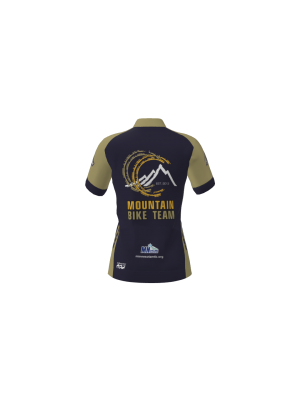 Podiumwear Women's Gold Full Zip Jersey